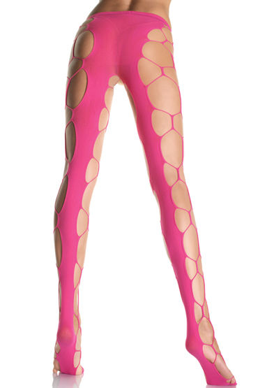 Leg Avenue колготки, черные, С вырезами в виде шестиугольников Leg Avenue колготки, черные, С вырезами в виде шестиугольников