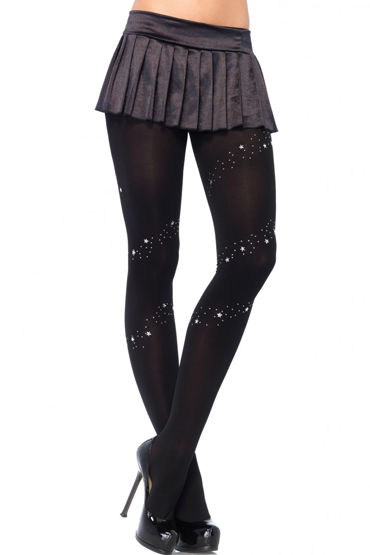 Leg Avenue колготки, Со сверкающими звездочками Leg Avenue колготки, Со сверкающими звездочками