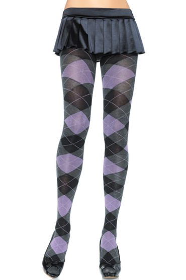 Leg Avenue колготки, С узором ''клетка'' Leg Avenue колготки, С узором ''клетка''
