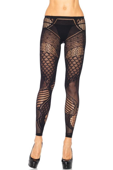 Leg Avenue Art Deco, Легинсы с ажурным узором Leg Avenue Art Deco, Легинсы с ажурным узором