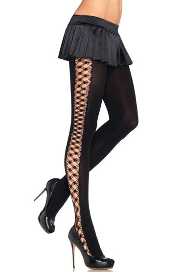 Leg Avenue колготки, C боковым плетением Leg Avenue колготки, C боковым плетением