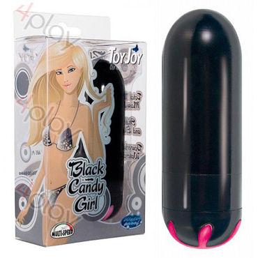 Toy Joy Candy Girl, черный, Компактный вибратор Toy Joy Candy Girl, черный, Компактный вибратор