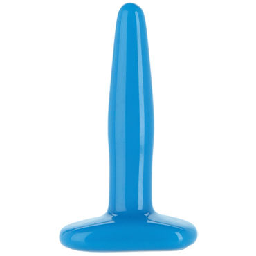 Doc Johnson Glo Slim Anal Plug, синяя - фото, отзывы Doc Johnson Glo Slim Anal Plug, синяя - фото, отзывы