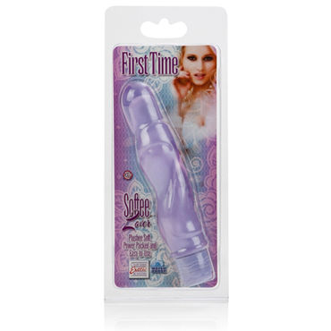 California Exotic First Time Softee Lover, фиолетовый - Вибратор со съемной насадкой - купить в секс шопе California Exotic First Time Softee Lover, фиолетовый - Вибратор со съемной насадкой - купить в секс шопе