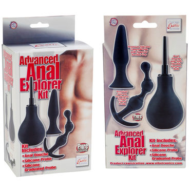 California Exotic Advanced Anal Explorer Kit - Набор для анальной стимуляции - купить в секс шопе California Exotic Advanced Anal Explorer Kit - Набор для анальной стимуляции - купить в секс шопе