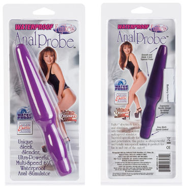 California Exotic Fujikos Waterproof Anal Probes, фиолетовый - Анальный вибратор - купить в секс шопе California Exotic Fujikos Waterproof Anal Probes, фиолетовый - Анальный вибратор - купить в секс шопе