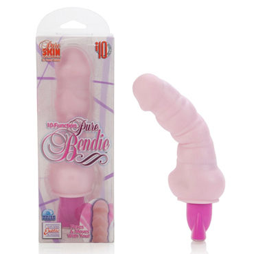 California Exotic Pure Bendies, розоый, Вибратор с гибким хребтом California Exotic Pure Bendies, розоый, Вибратор с гибким хребтом