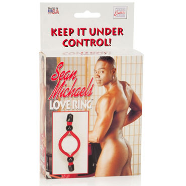 California Exotic Sean Michaels Love Ring - Эрекционное кольцо, утягивающееся - купить в секс шопе California Exotic Sean Michaels Love Ring - Эрекционное кольцо, утягивающееся - купить в секс шопе