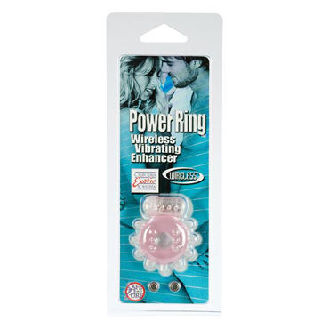 California Exotic Power Ring, розовое - Эрекционное виброкольцо - купить в секс шопе California Exotic Power Ring, розовое - Эрекционное виброкольцо - купить в секс шопе