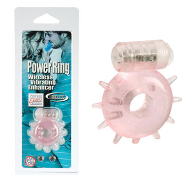 California Exotic Power Ring, розовое, Эрекционное виброкольцо California Exotic Power Ring, розовое, Эрекционное виброкольцо