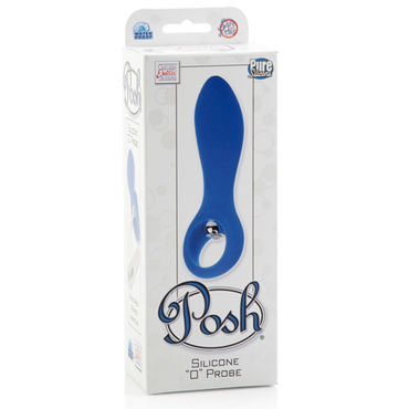 California Exotic Posh Silicone “O” Probes, синий - Анальный стимулятор с виброэлементом - купить в секс шопе California Exotic Posh Silicone “O” Probes, синий - Анальный стимулятор с виброэлементом - купить в секс шопе