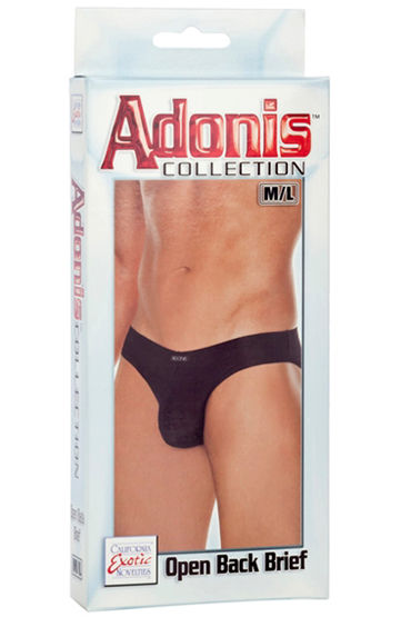 California Exotic Adonis Open Back Brief, Мужские трусы, с открытыми ягодицами California Exotic Adonis Open Back Brief, Мужские трусы, с открытыми ягодицами