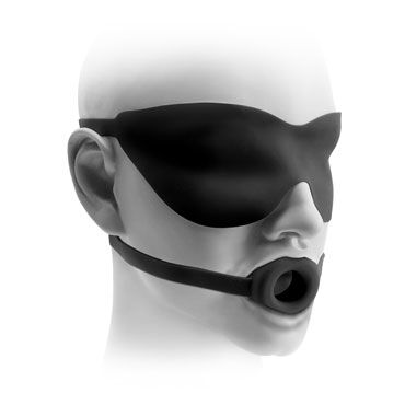 Pipedream Large Open-Mouth Gag & Mask - фото, отзывы Pipedream Large Open-Mouth Gag & Mask - фото, отзывы