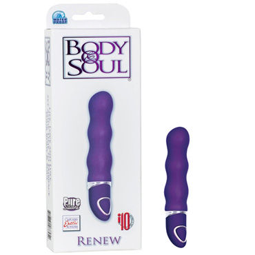 California Exotic Body & Soul Renew, фиолетовый, Рельефный вибратор California Exotic Body & Soul Renew, фиолетовый, Рельефный вибратор