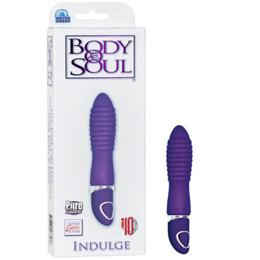 California Exotic Body & Soul Indulge, фиолетовый, Рельефный вибратор California Exotic Body & Soul Indulge, фиолетовый, Рельефный вибратор