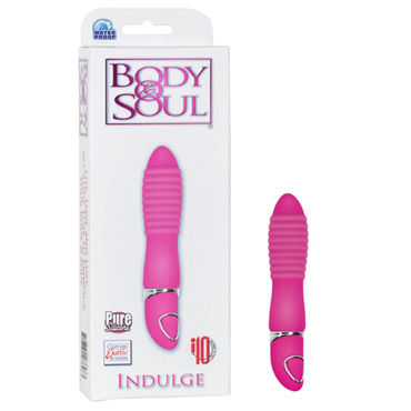 California Exotic Body & Soul Indulge, розовый, Рельефный вибратор California Exotic Body & Soul Indulge, розовый, Рельефный вибратор