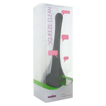 Seven Creations Squeeze Clean, черный, Анальный душ Seven Creations Squeeze Clean, черный, Анальный душ