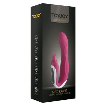 Toy Joy Hi-Tech Neo Rabbit, темно-розовый - фото, отзывы Toy Joy Hi-Tech Neo Rabbit, темно-розовый - фото, отзывы