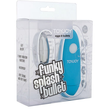 Toy Joy Funky Splash, голубое - фото, отзывы Toy Joy Funky Splash, голубое - фото, отзывы