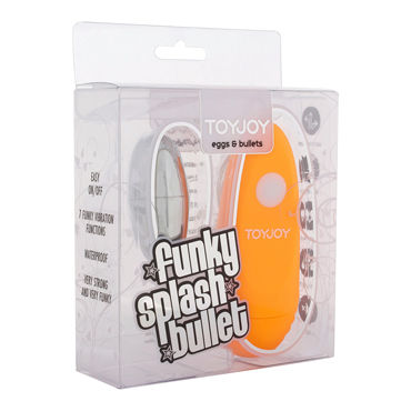 Toy Joy Funky Splash, оранжевое - фото, отзывы Toy Joy Funky Splash, оранжевое - фото, отзывы