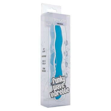 Toy Joy Hi-Tech Funky Wave, голубой - фото, отзывы Toy Joy Hi-Tech Funky Wave, голубой - фото, отзывы