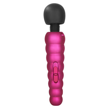 Toy Joy Power Massager, розовый, Мощный вибромассажер с гибкой головкой Toy Joy Power Massager, розовый, Мощный вибромассажер с гибкой головкой