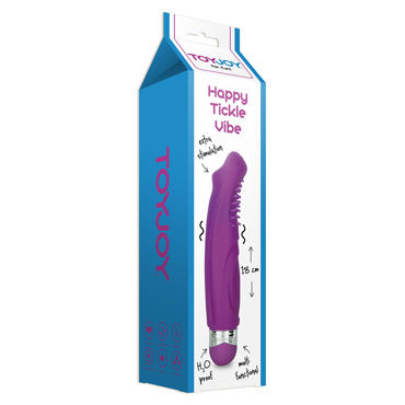 Toy Joy Hi-Tech Happy Tickle, фиолетовый - фото, отзывы Toy Joy Hi-Tech Happy Tickle, фиолетовый - фото, отзывы