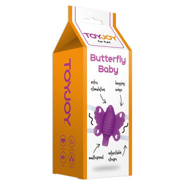 Toy Joy Butterfly Baby, фиолетовая - фото, отзывы Toy Joy Butterfly Baby, фиолетовая - фото, отзывы