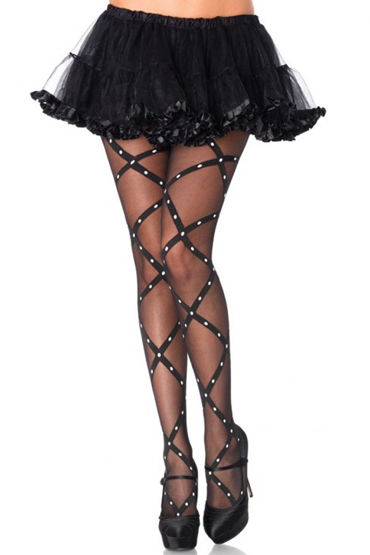 Leg Avenue колготки, С контрастными ромбами Leg Avenue колготки, С контрастными ромбами