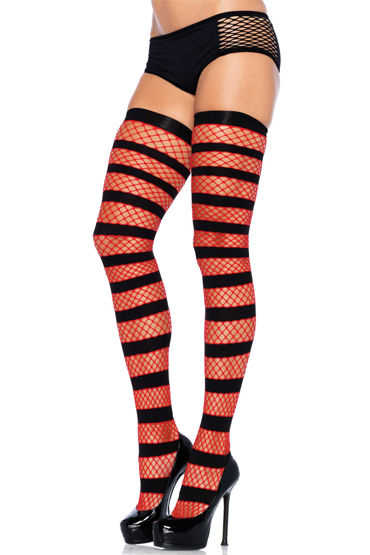 Leg Avenue чулки, В яркую полоску Leg Avenue чулки, В яркую полоску