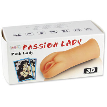 Baile Pink Lady 3D, 14,5 см - Реалистичный мастурбатор-вагина - купить в секс шопе Baile Pink Lady 3D, 14,5 см - Реалистичный мастурбатор-вагина - купить в секс шопе
