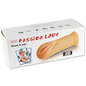 Baile Pink Lady 3D, 17,5 см - Реалистичный мастурбатор-вагина - купить в секс шопе Baile Pink Lady 3D, 17,5 см - Реалистичный мастурбатор-вагина - купить в секс шопе