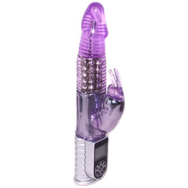 Baile Hot Baby, фиолетовый, Ротатор с LCD-дисплеем Baile Hot Baby, фиолетовый, Ротатор с LCD-дисплеем