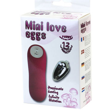 Baile Mini Love Egg - Виброяйцо классической формы - купить в секс шопе Baile Mini Love Egg - Виброяйцо классической формы - купить в секс шопе