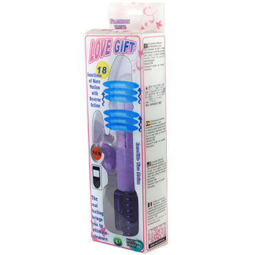 Baile Love Gift, фиолетовый - Ротатор с волнообразными движениями - купить в секс шопе Baile Love Gift, фиолетовый - Ротатор с волнообразными движениями - купить в секс шопе