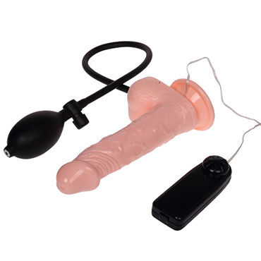 Baile Inflatable Realistic Cock - Вибратор-реалистик, увеличивающийся в размере - купить в секс шопе Baile Inflatable Realistic Cock - Вибратор-реалистик, увеличивающийся в размере - купить в секс шопе
