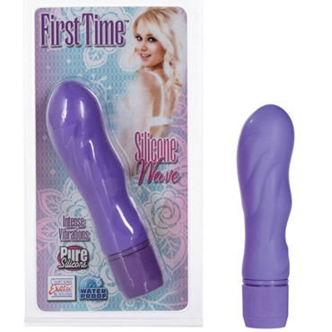 California Exotic First Time Silicone Wave, фиолетовый, Вибромассажер волнообразной формы California Exotic First Time Silicone Wave, фиолетовый, Вибромассажер волнообразной формы