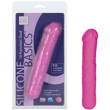 California Exotic Basics Stud, розовый, Реалистичный гибкий вибратор California Exotic Basics Stud, розовый, Реалистичный гибкий вибратор