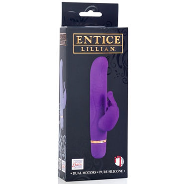 California Exotic Entince Lilian, фиолетовый - Многофункциональный стильный вибратор - купить в секс шопе California Exotic Entince Lilian, фиолетовый - Многофункциональный стильный вибратор - купить в секс шопе