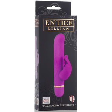 California Exotic Entince Lilian, малиновый - Многофункциональный стильный вибратор - купить в секс шопе California Exotic Entince Lilian, малиновый - Многофункциональный стильный вибратор - купить в секс шопе