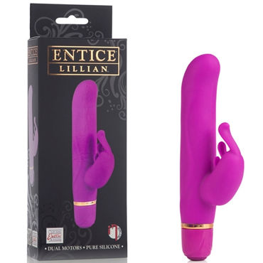 California Exotic Entince Lilian, малиновый, Многофункциональный стильный вибратор California Exotic Entince Lilian, малиновый, Многофункциональный стильный вибратор