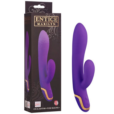 California Exotic Entince Marilyn, фиолетовый, Вибратор с клиторальным отростком California Exotic Entince Marilyn, фиолетовый, Вибратор с клиторальным отростком