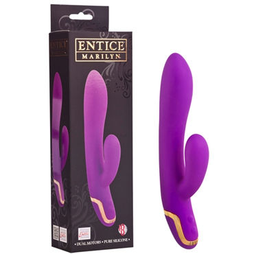California Exotic Entince Marilyn, малиновый, Вибратор с клиторальным отростком California Exotic Entince Marilyn, малиновый, Вибратор с клиторальным отростком