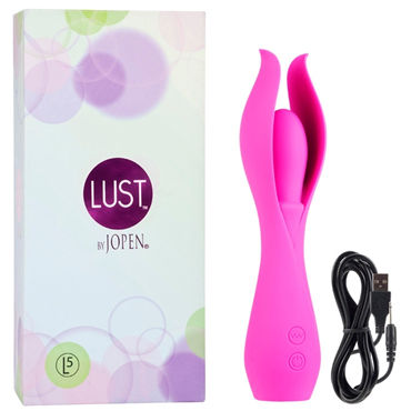 Jopen Lust L5, розовый, Вибромассажер оригинальной формы Jopen Lust L5, розовый, Вибромассажер оригинальной формы