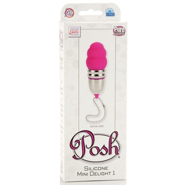 California Exotic Posh Mini Delight, розовый - Силиконовый брелок-массажер - купить в секс шопе California Exotic Posh Mini Delight, розовый - Силиконовый брелок-массажер - купить в секс шопе