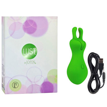 Jopen Lust L1, зеленый, Эргономичный стильный вибромассажер Jopen Lust L1, зеленый, Эргономичный стильный вибромассажер