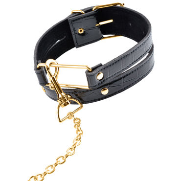 Pipedream Gold Collar&Leash, Стильный ошейник с поводком и другие товары Pipedream с фото Pipedream Gold Collar&Leash, Стильный ошейник с поводком и другие товары Pipedream с фото