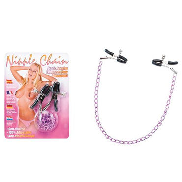 Seven Creations Nipple Chain, Зажимы на соски с цепочкой Seven Creations Nipple Chain, Зажимы на соски с цепочкой