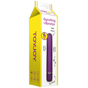 Toy Joy Gyrating Vibrator, фиолетовый, Красивый классический вибратор Toy Joy Gyrating Vibrator, фиолетовый, Красивый классический вибратор