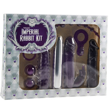 Toy Joy Imperial Rabbit Kit, фиолетовый, Набор из семи секс-игрушек Toy Joy Imperial Rabbit Kit, фиолетовый, Набор из семи секс-игрушек